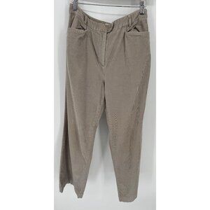 Talbots Womens Stretch Straight Leg Corduroy Pants